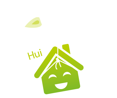 Fliegendes Smart Home Haus